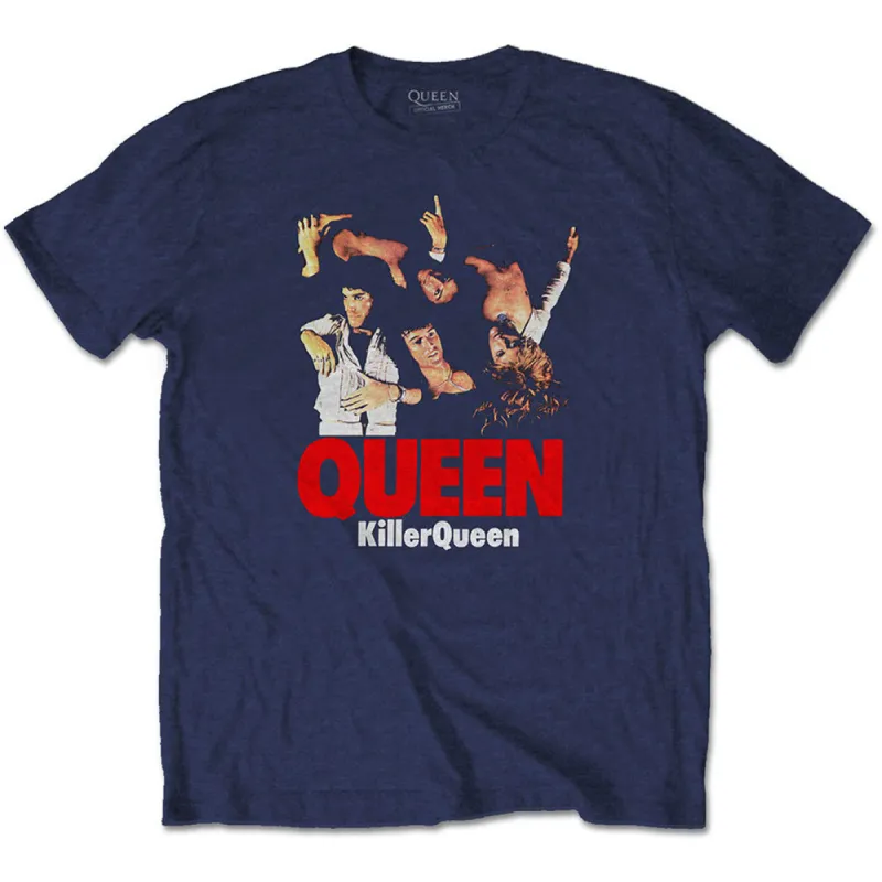 Killer Queen Slim Fit T-shirt sold by Rockabilia