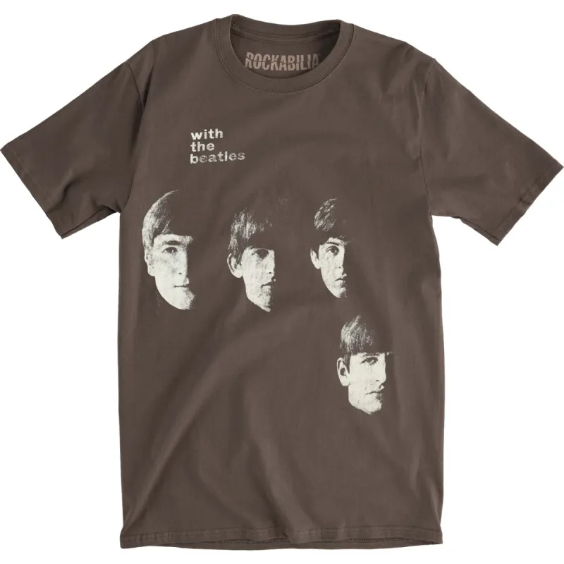 With The Beatles Vintage T-shirt sold by Rockabilia