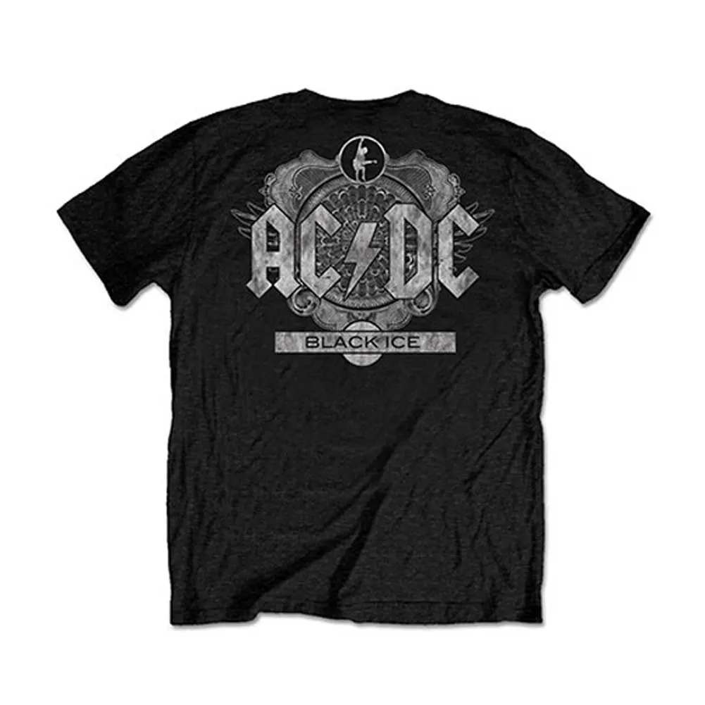 Black Ice (Back Print/Retail Pack) Slim Fit T-shirt sold by Rockabilia product image thumbnail 2