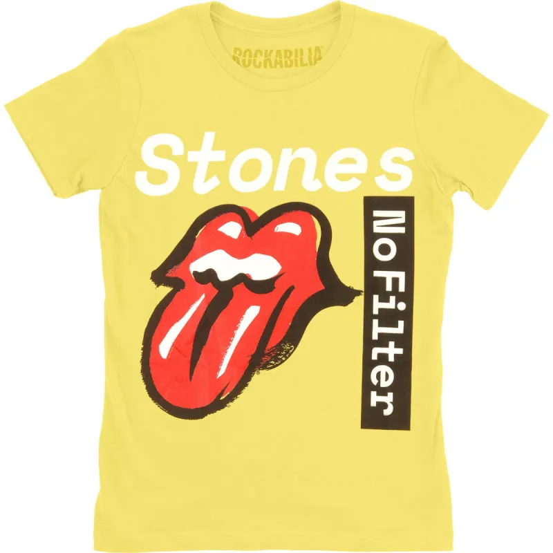 No Filter Text Ladies Tee Junior Top sold by Rockabilia