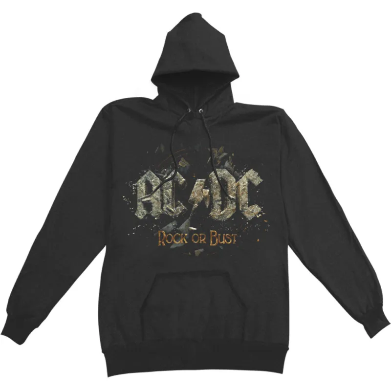 Rock Or Bust Hooded Sweatshirt sold by Rockabilia