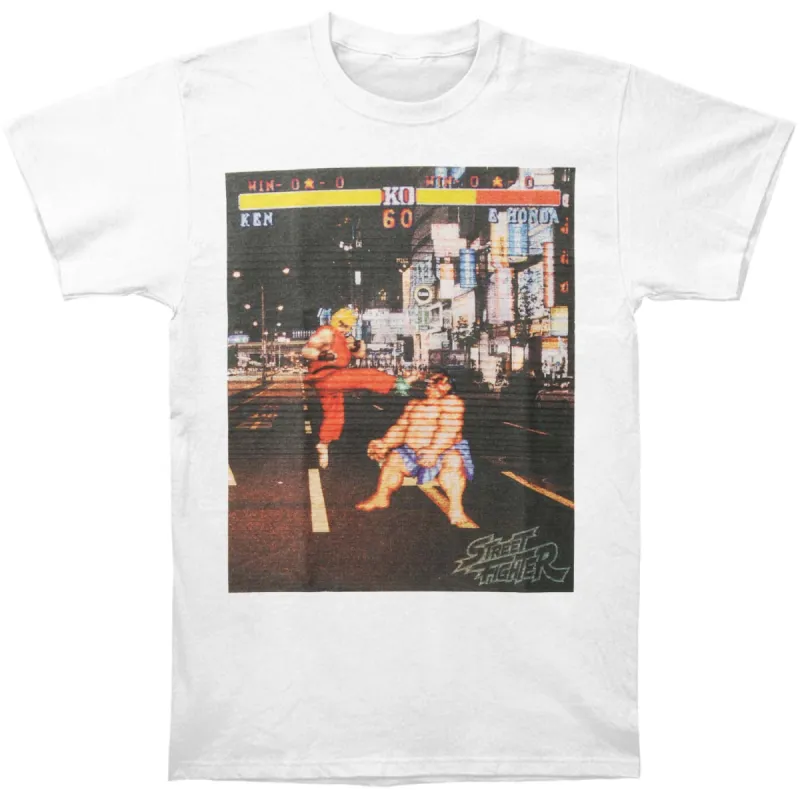 Real Street Fighter Slim Fit T-shirt sold by Rockabilia