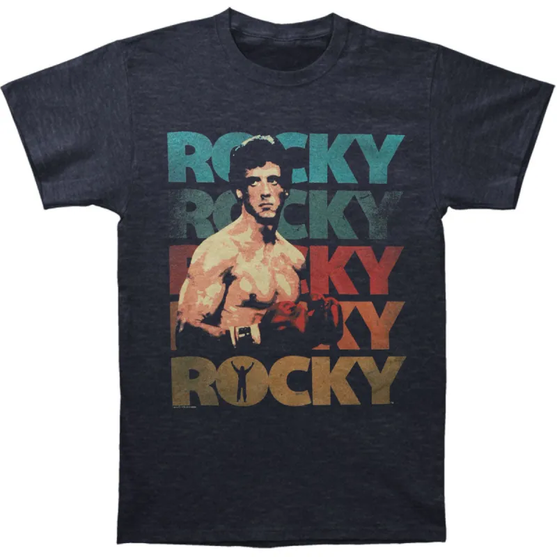 70s Color T-shirt made by Rocky