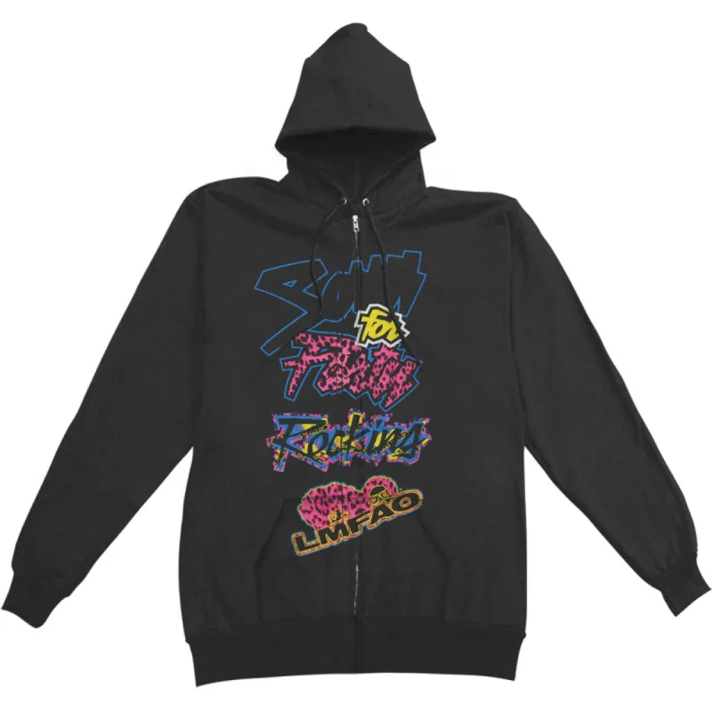 Rocking Zippered Hooded Sweatshirt sold by Rockabilia