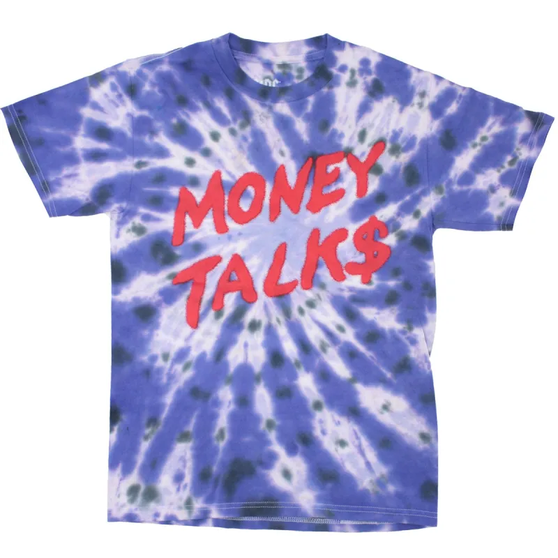 Money Talk$ Tie Dye T-shirt made by AC/DC