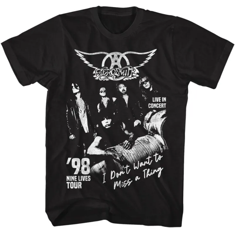 Aerosmith Miss A Thing T-shirt sold by Rockabilia