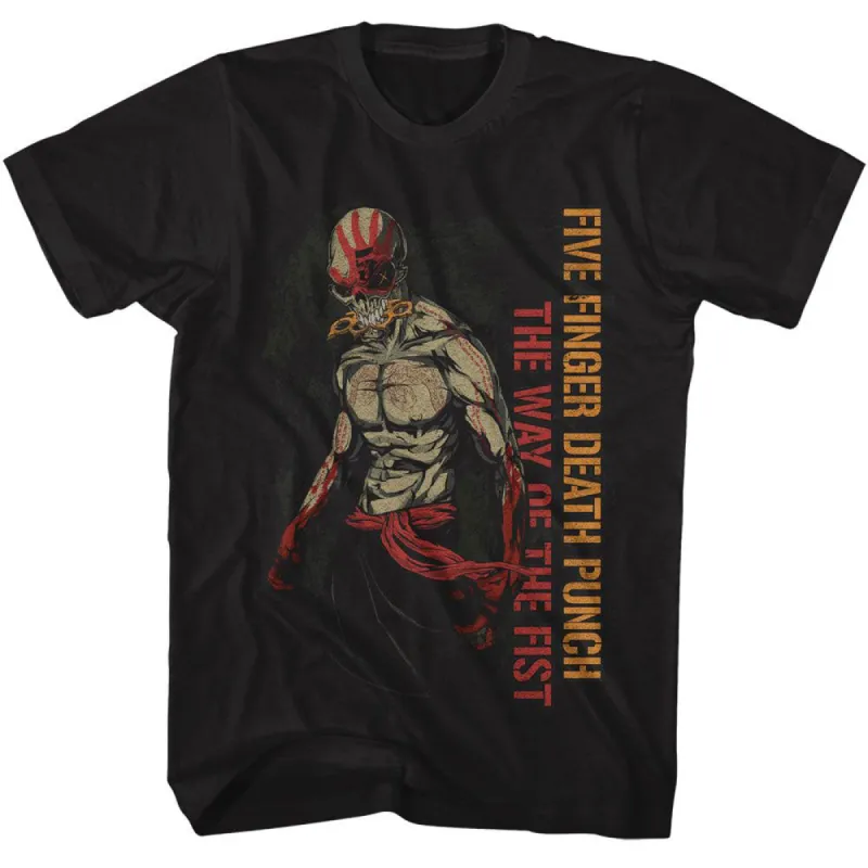 Five Finger Death Punch Way Of The Fist T-shirt sold by Rockabilia