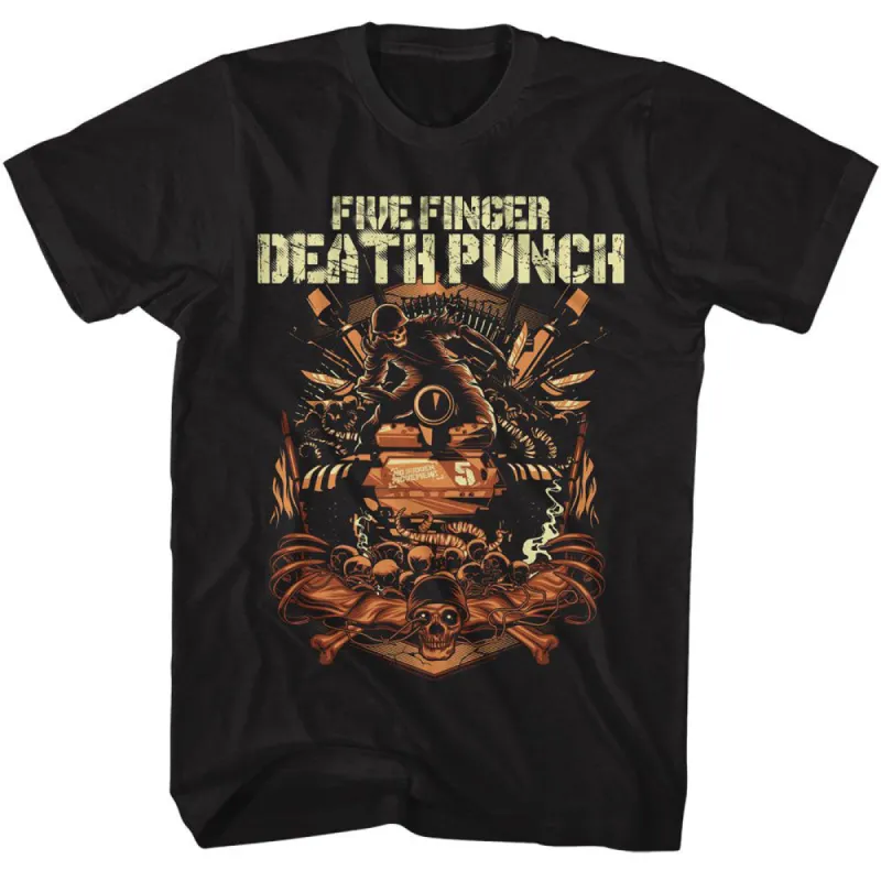 Five Finger Death Punch Tank T-shirt sold by Rockabilia