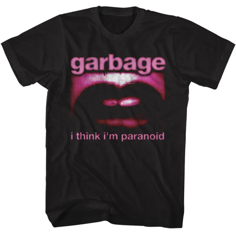 Garbage Paranoid Mouth T-shirt sold by Rockabilia