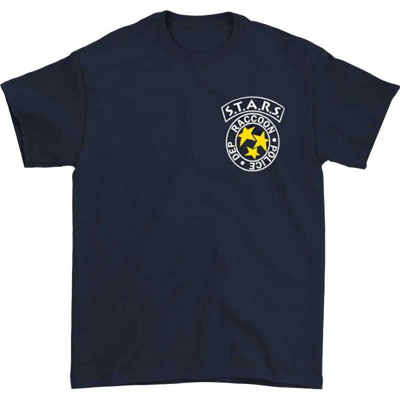 Resident Evil Stars Front Back T-shirt sold by Rockabilia