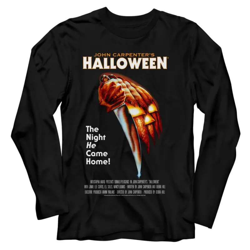 Halloween Movie Poster Long Sleeve sold by Rockabilia