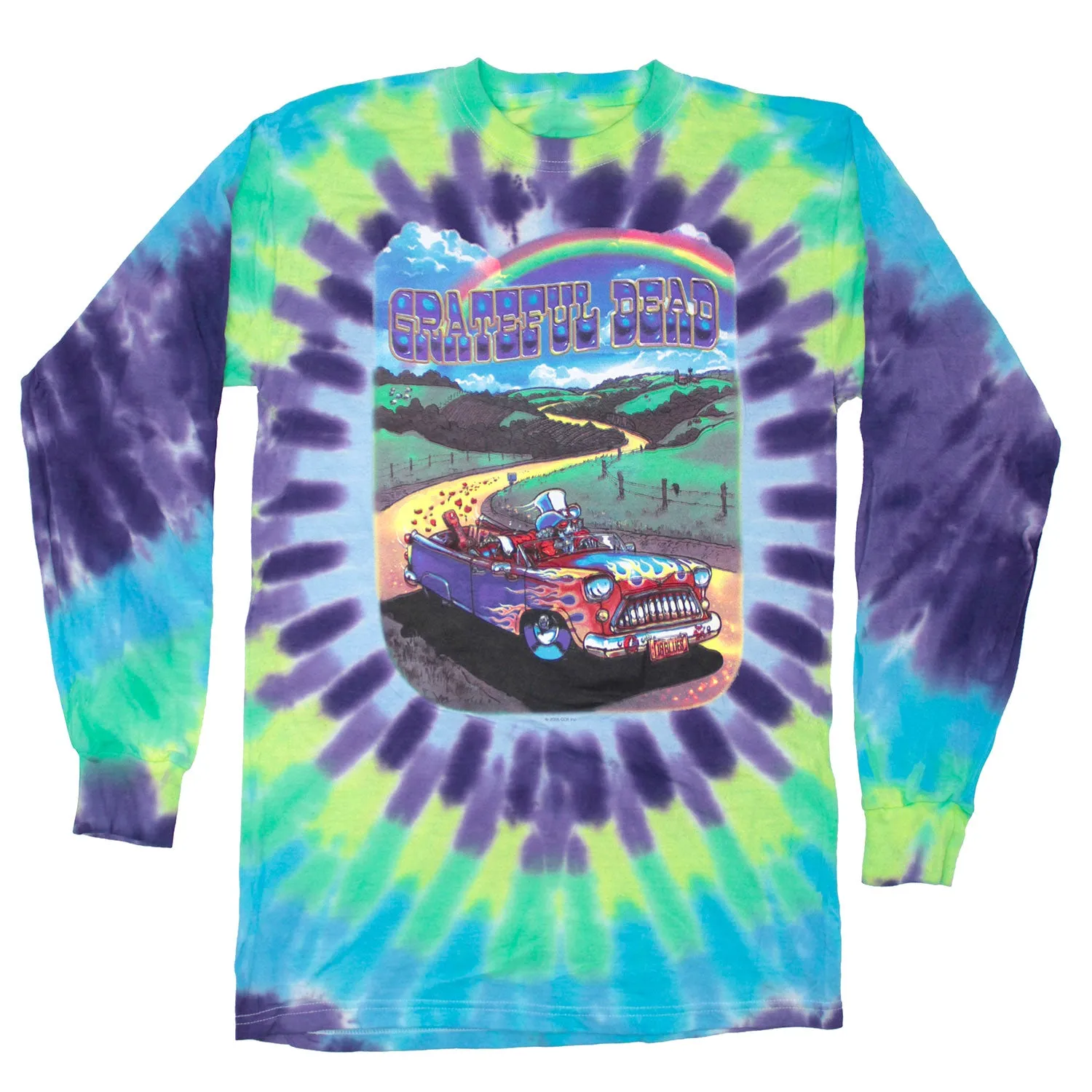 Truckin' to Buffalo Tie Dye Long Sleeve sold by Rockabilia