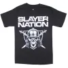 Slayer Nation World Domination 2014 T-shirt sold by Rockabilia