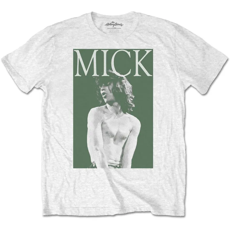 Mick Photo Version 2 T-shirt made by Rockabilia