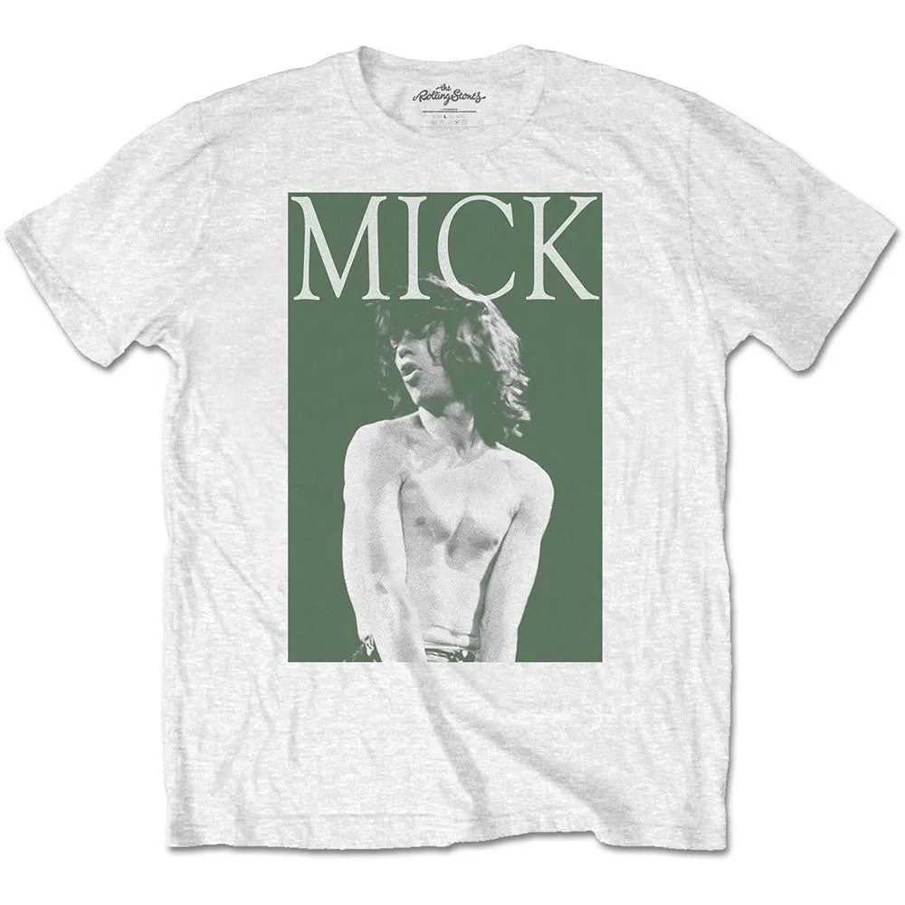 Mick Photo Version 2 T-shirt sold by Rockabilia