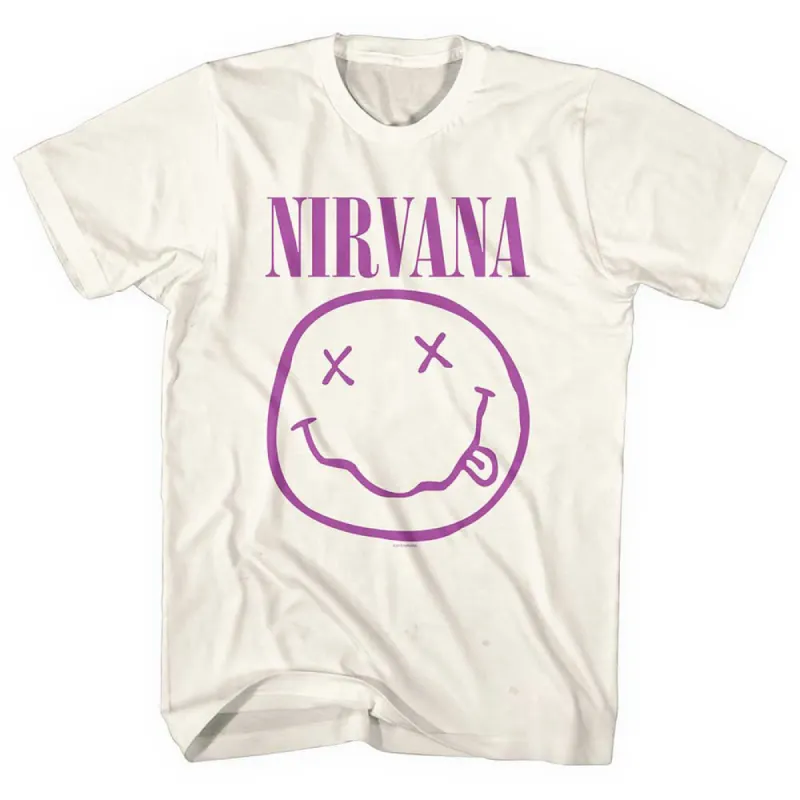 Purple Smiley T-shirt sold by Rockabilia