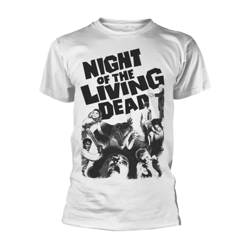Night Of The Living Dead (white) T-shirt sold by Rockabilia