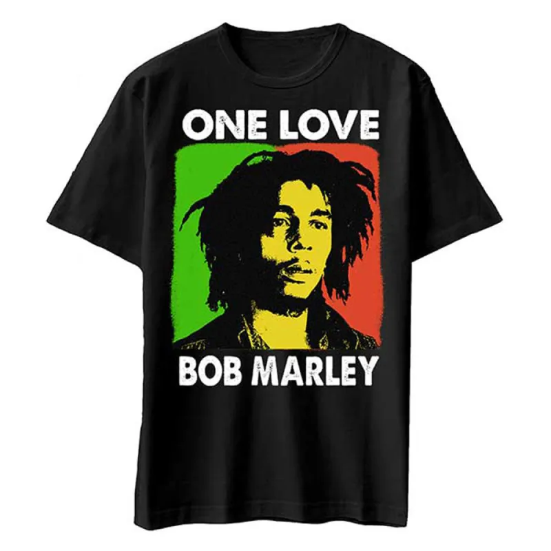 One Love Slim Fit T-shirt sold by Rockabilia