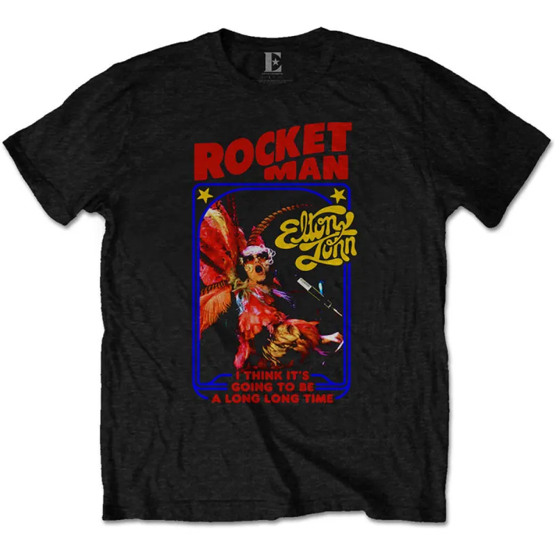 Rocketman Feather Suit Slim Fit T-shirt sold by Rockabilia
