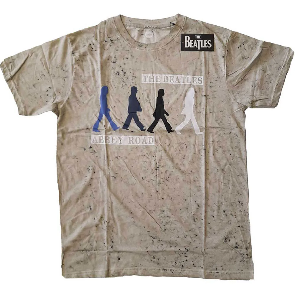 Abbey Road Colours (Dip-Dye) Tie Dye T-shirt sold by Rockabilia