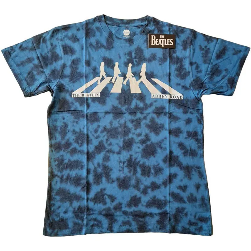 Abbey Road Crossing (Dip-Dye) Tie Dye T-shirt sold by Rockabilia