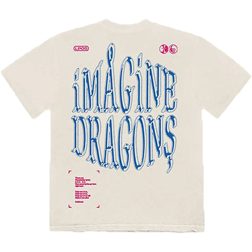 Lyrics (Back Print) Slim Fit T-shirt sold by Rockabilia product image thumbnail 2