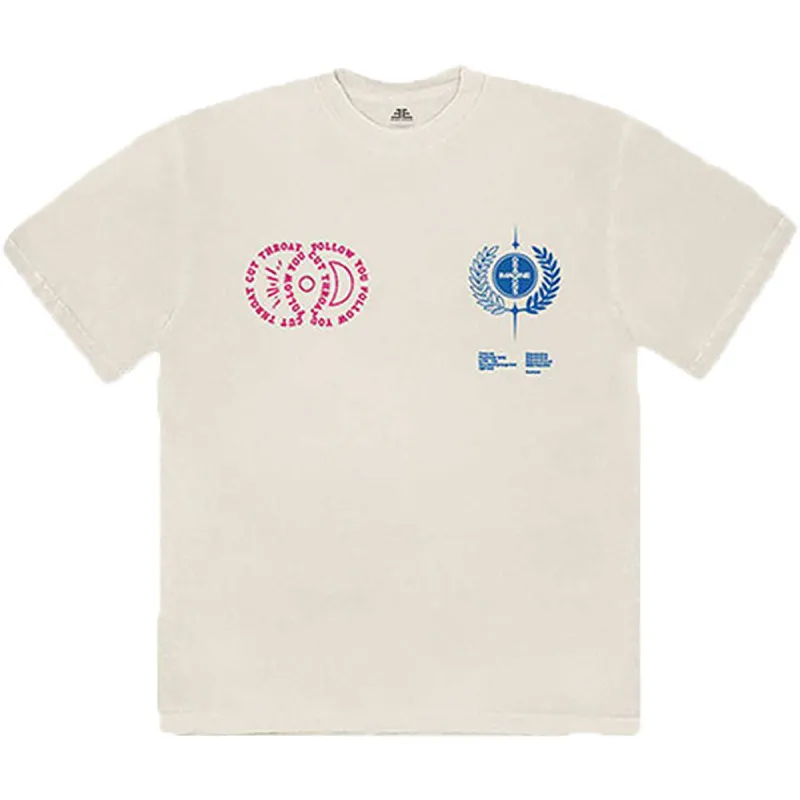 Lyrics (Back Print) Slim Fit T-shirt sold by Rockabilia