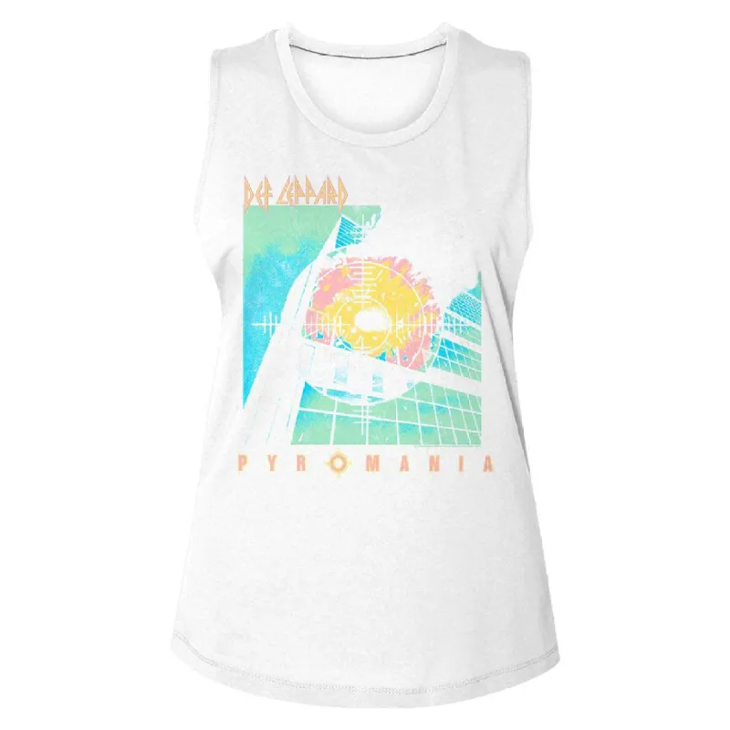 Bright Color Pyro Womens Tank sold by Rockabilia