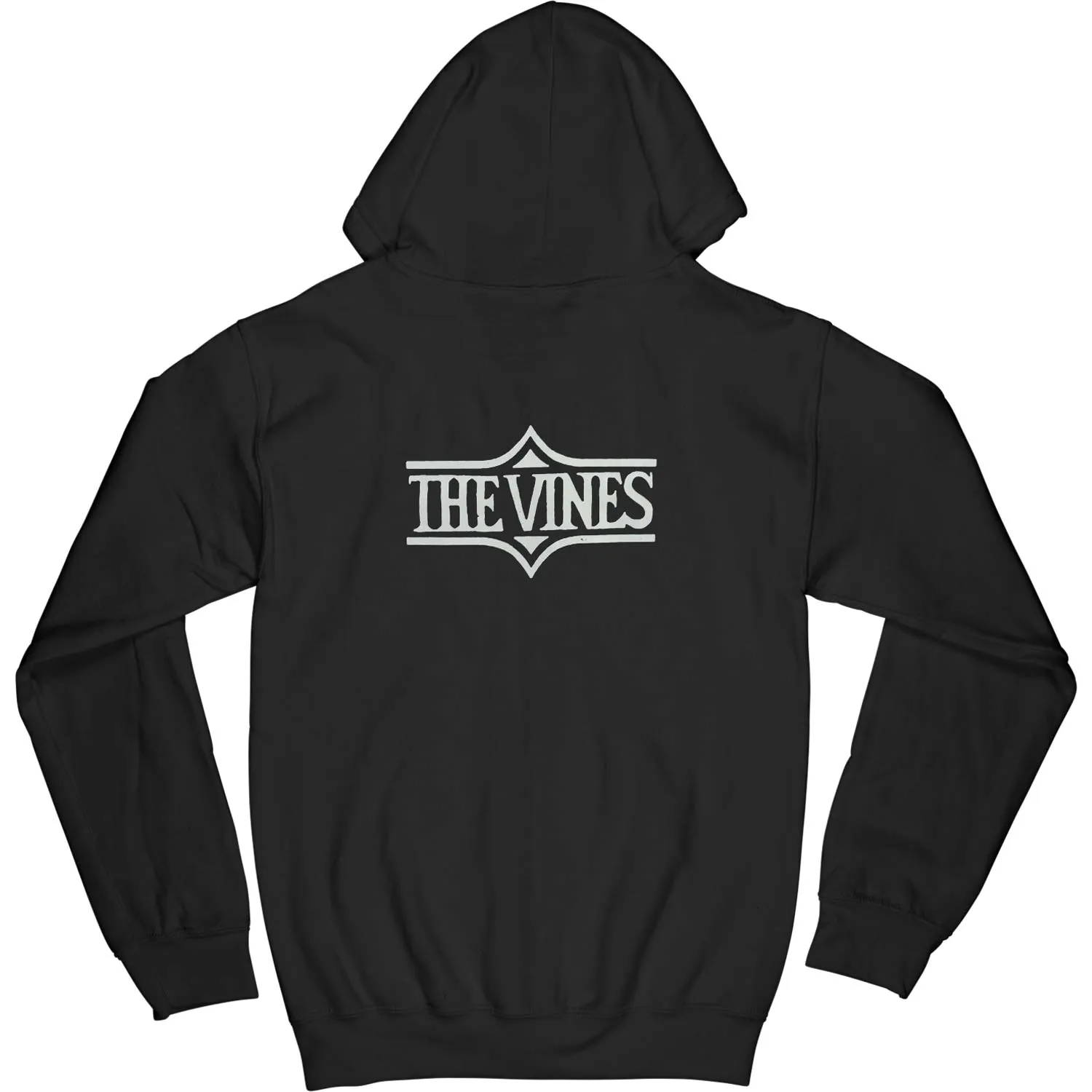 Zippered Hooded Sweatshirt sold by Rockabilia product image thumbnail 2