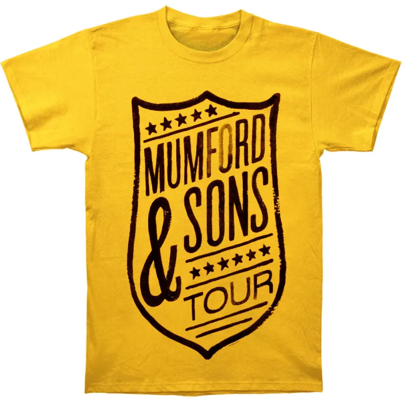 Shield Tour Slim Fit T-shirt sold by Rockabilia