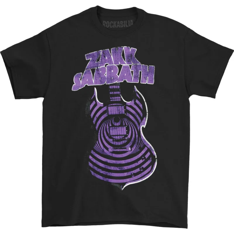Purple Guitar Tour Tee T-shirt sold by Rockabilia