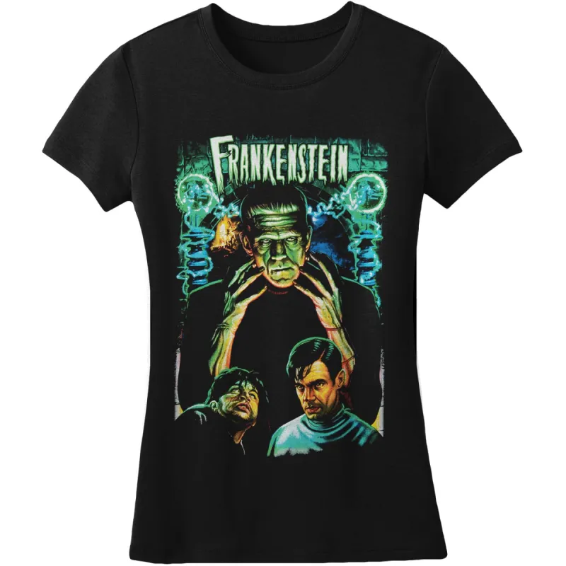 Dr. Frankenstein by Rock Rebel Women's Tee Junior Top sold by Rockabilia