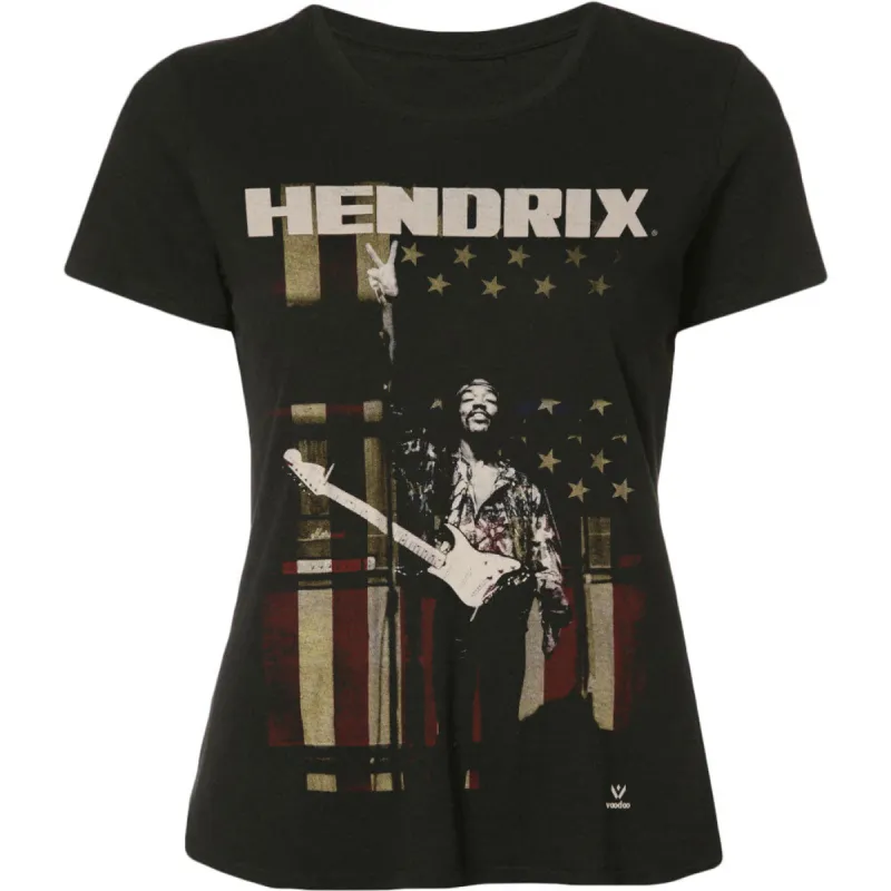 Peace Flag Junior Top sold by Rockabilia