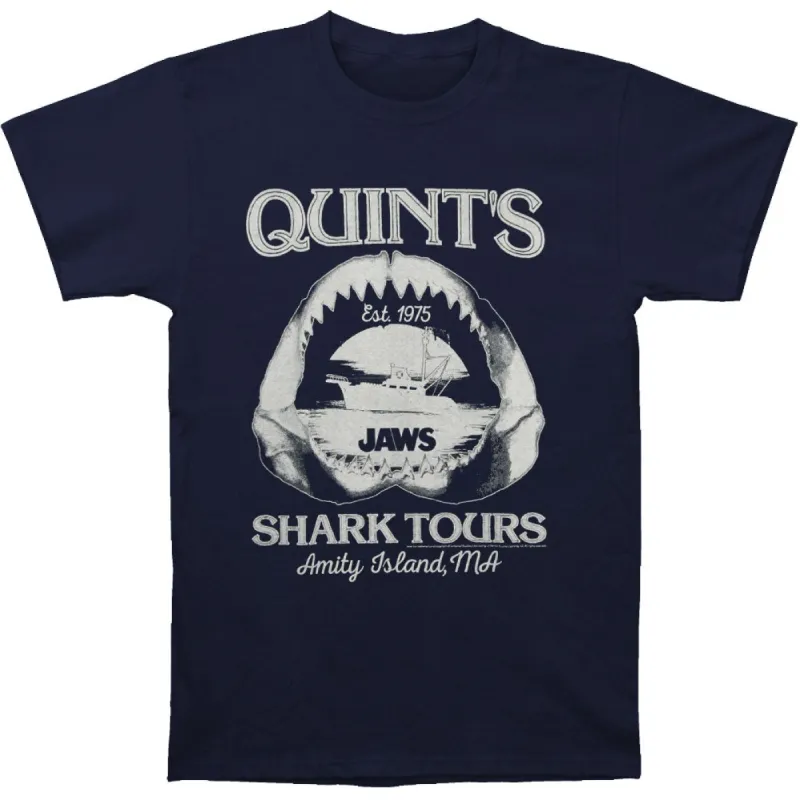 Shark Tours Slim Fit T-shirt sold by Rockabilia