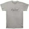 Classic Label Logo Grey T-shirt sold by Rockabilia