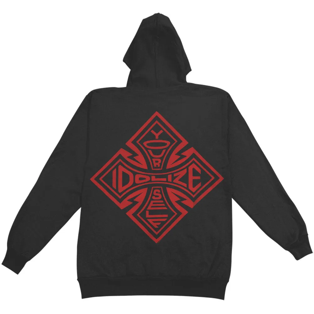 Idolize Yourself A.A. Zippered Hooded Sweatshirt sold by Rockabilia product image thumbnail 2
