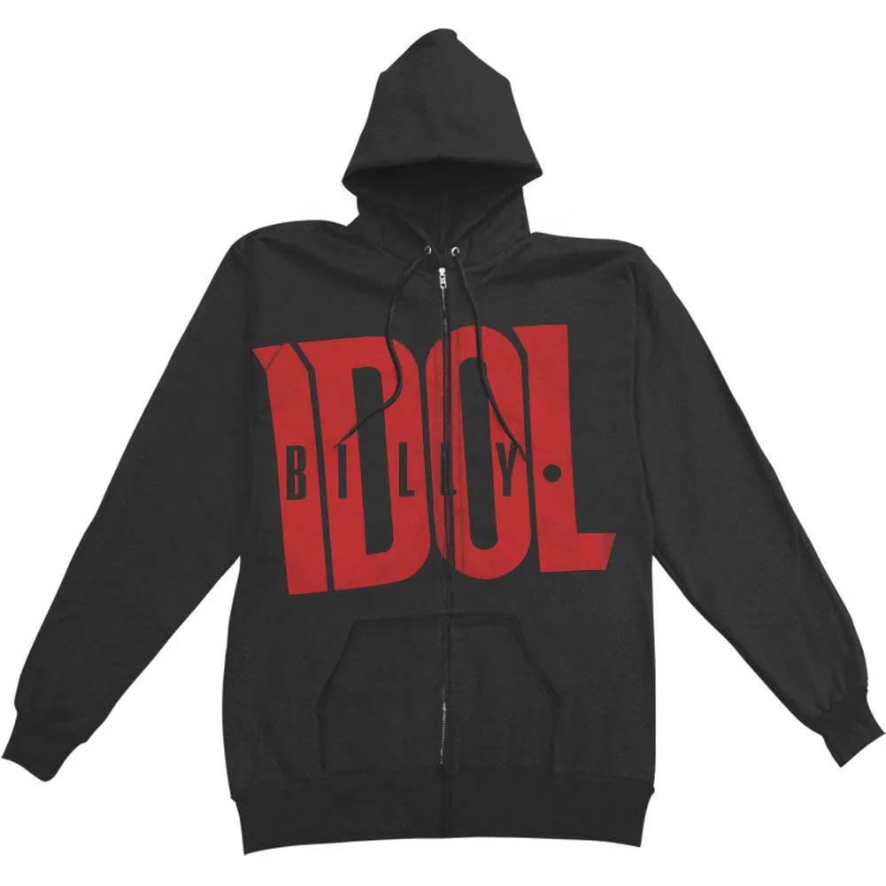 Idolize Yourself A.A. Zippered Hooded Sweatshirt sold by Rockabilia