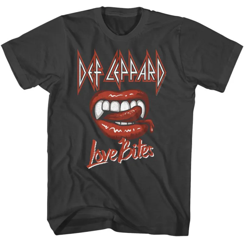Def Leppard Love Is Biting T-shirt sold by Rockabilia