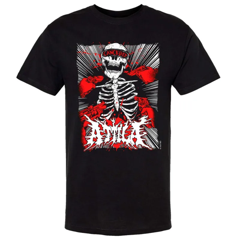 Cancelled T-shirt sold by Rockabilia