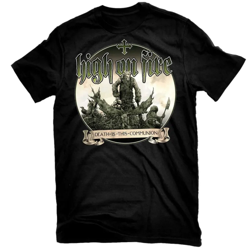 Death Is This Communion T-shirt sold by Rockabilia