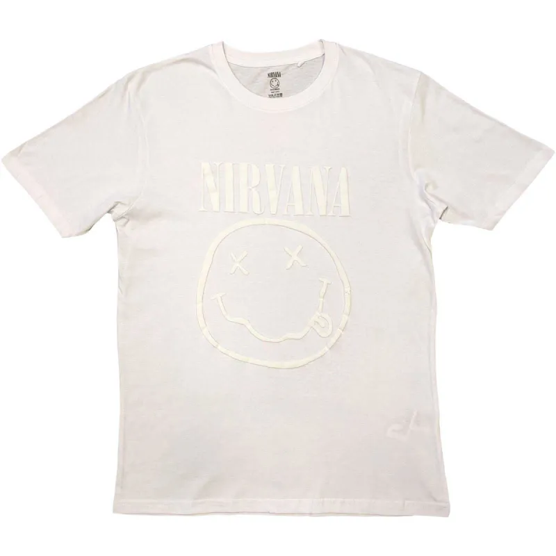 White Smiley T-shirt sold by Rockabilia