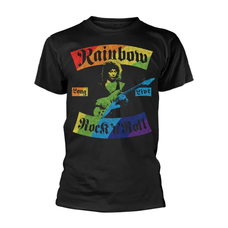 Long Live Rnr Rainbow T-shirt sold by Rockabilia