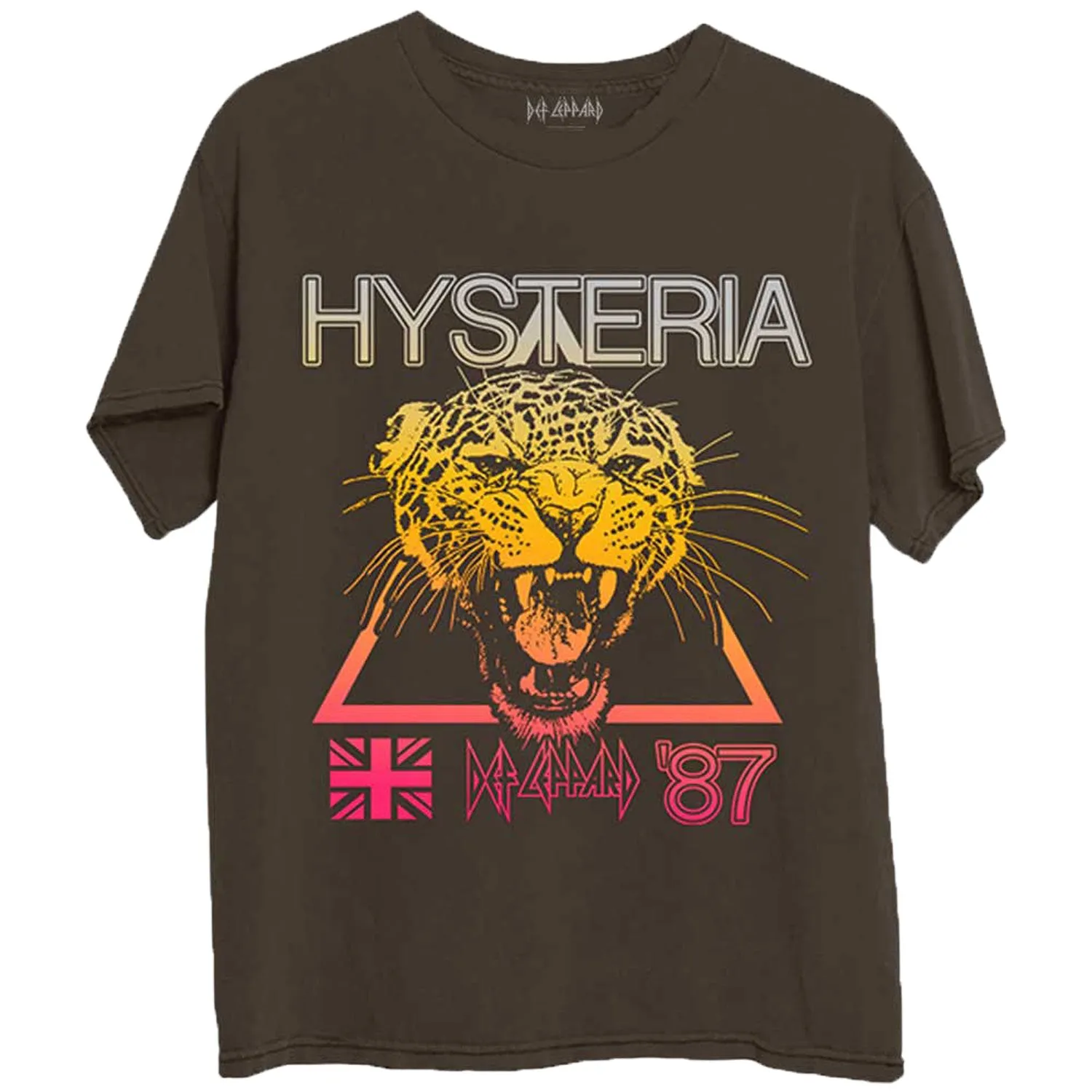 Hysteria World Tour T-shirt sold by Rockabilia
