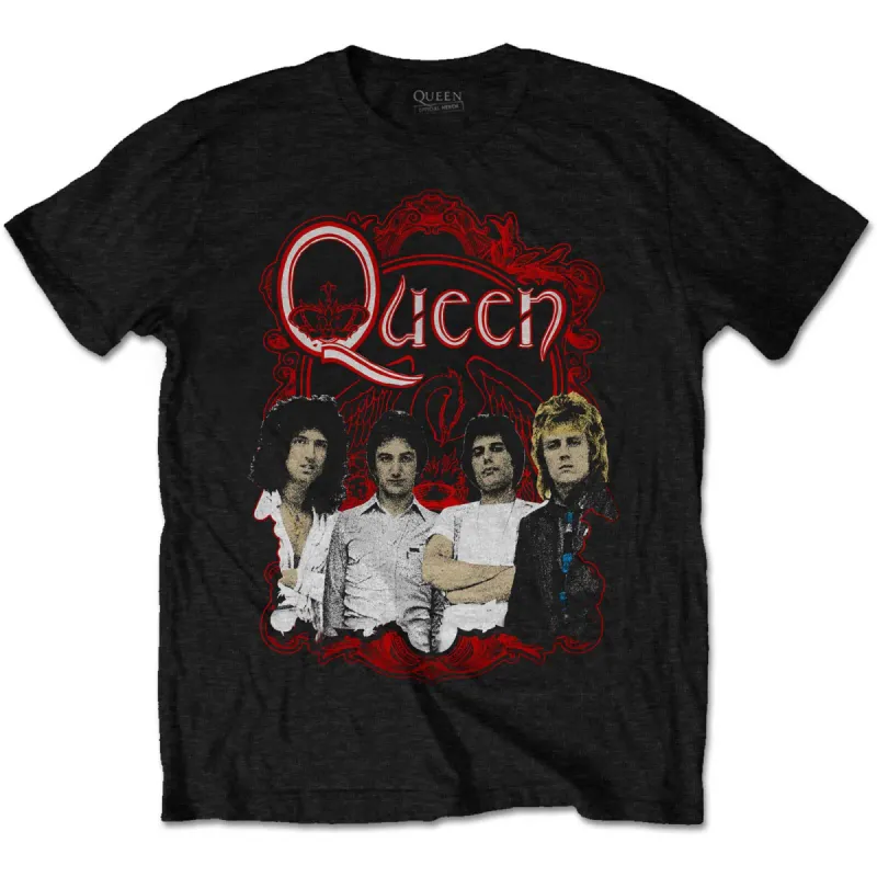 Ornate Crest Photo T-shirt sold by Rockabilia