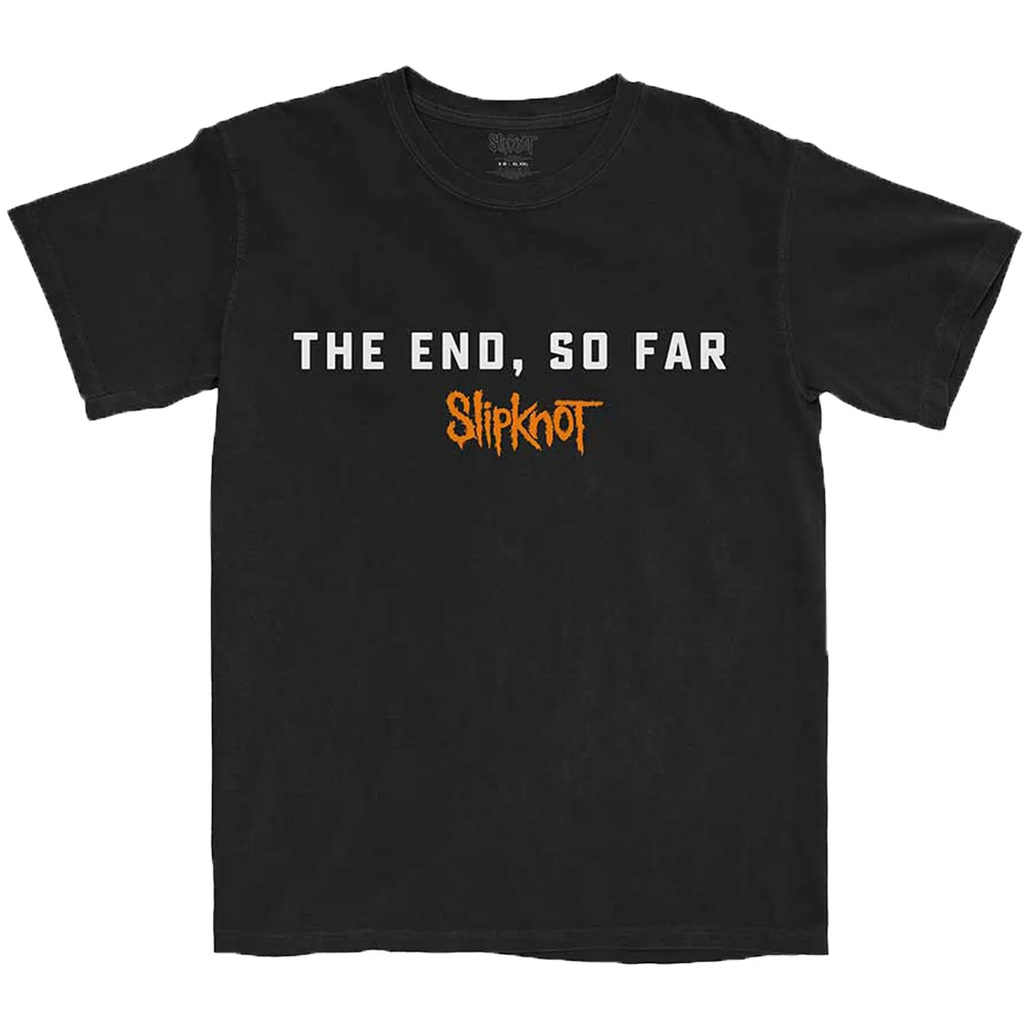 The End, So Far Album Cover T-shirt sold by Rockabilia