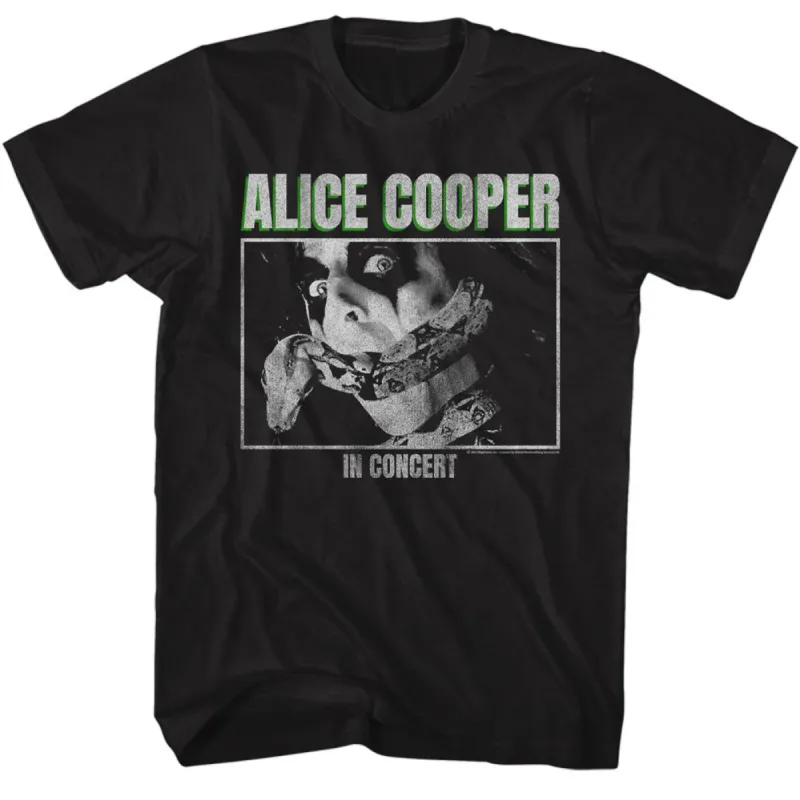 Alice Cooper-in Concert T-shirt sold by Rockabilia