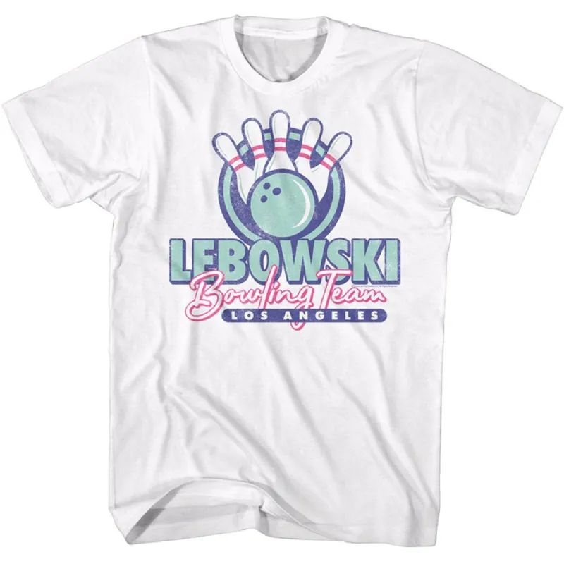 Big Lebowski La Bowling Team T-shirt sold by Rockabilia