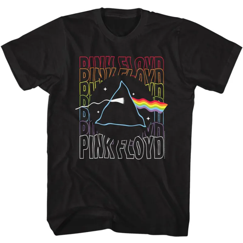 Pink Floyd Wavy Prism T-shirt sold by Rockabilia