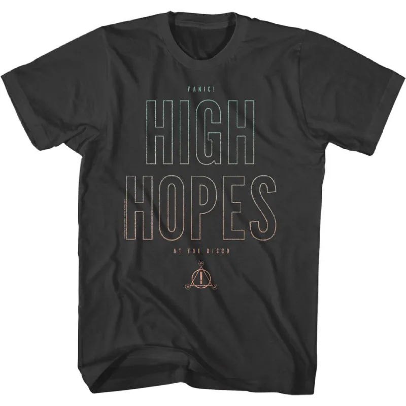 Panic At The Disco High Hopes T-shirt sold by Rockabilia