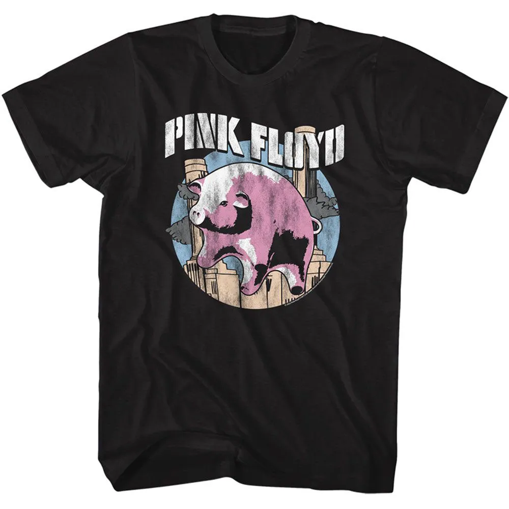 Pink Floyd Flying Pig T-shirt sold by Rockabilia